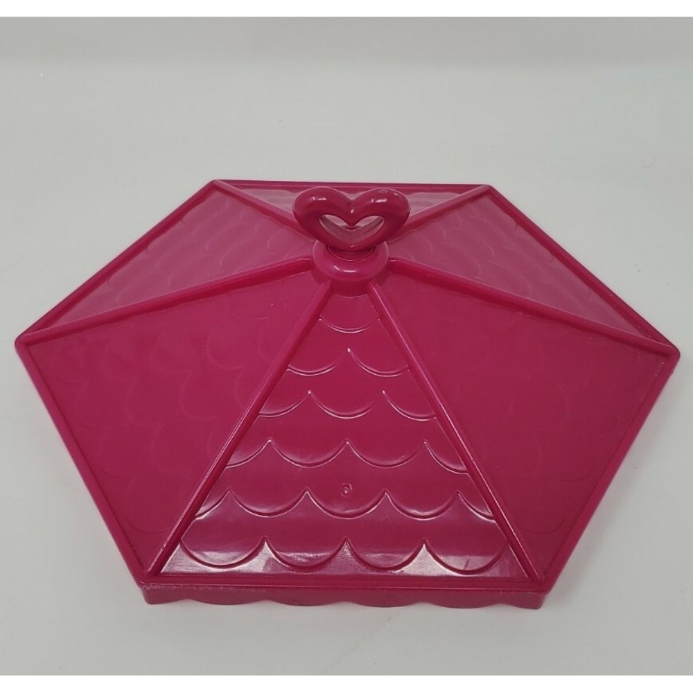 Li'l Woodzeez Family Tree‎ House Replacement Part Top Canopy Purple Pink